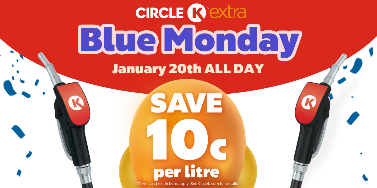CK Extra Blue Monday banner